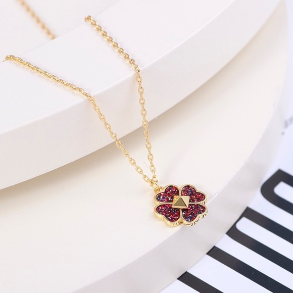 Kate Spade Spades & Studs Pendant Necklace - Picture 1 of 3